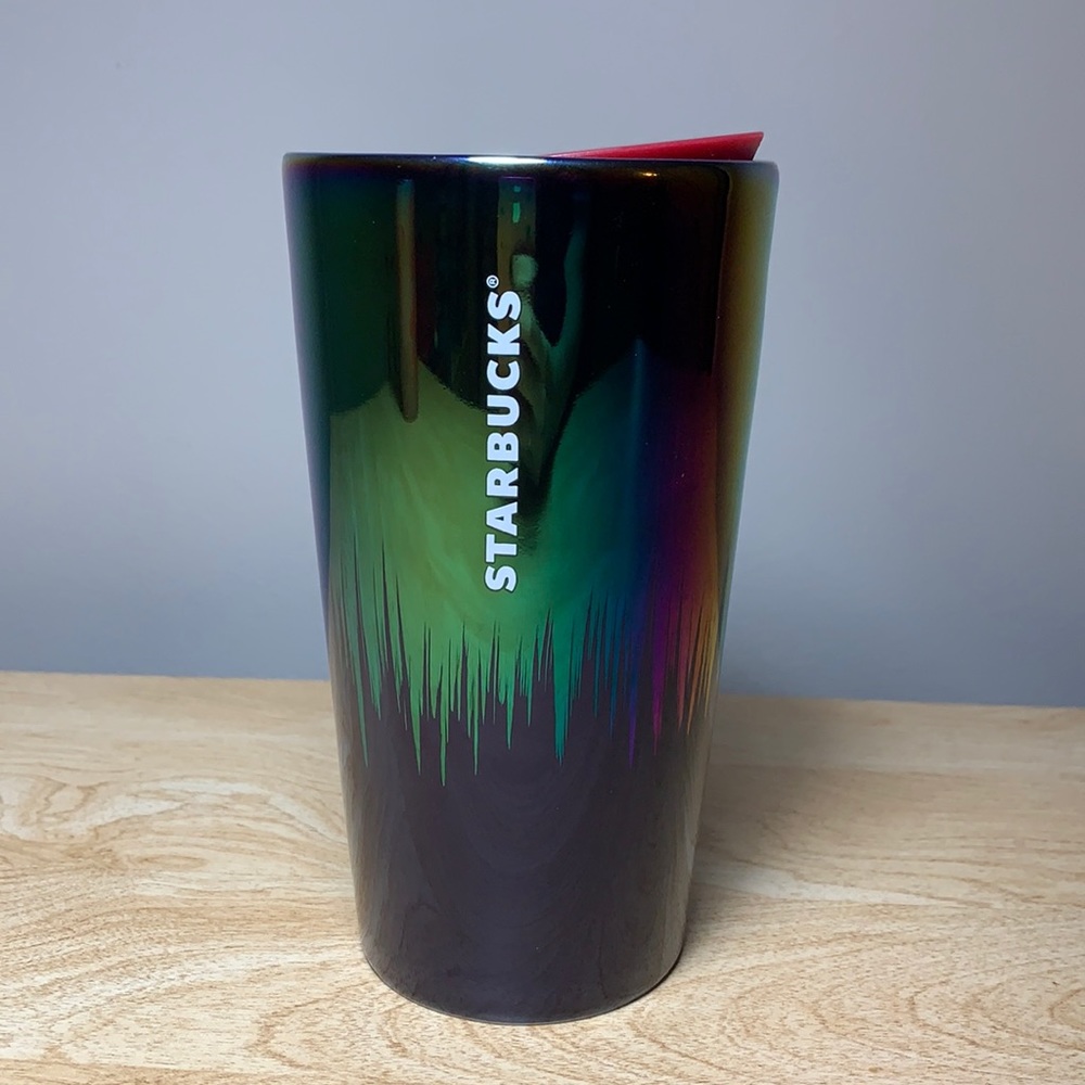 Starbucks metallic drip travel mug